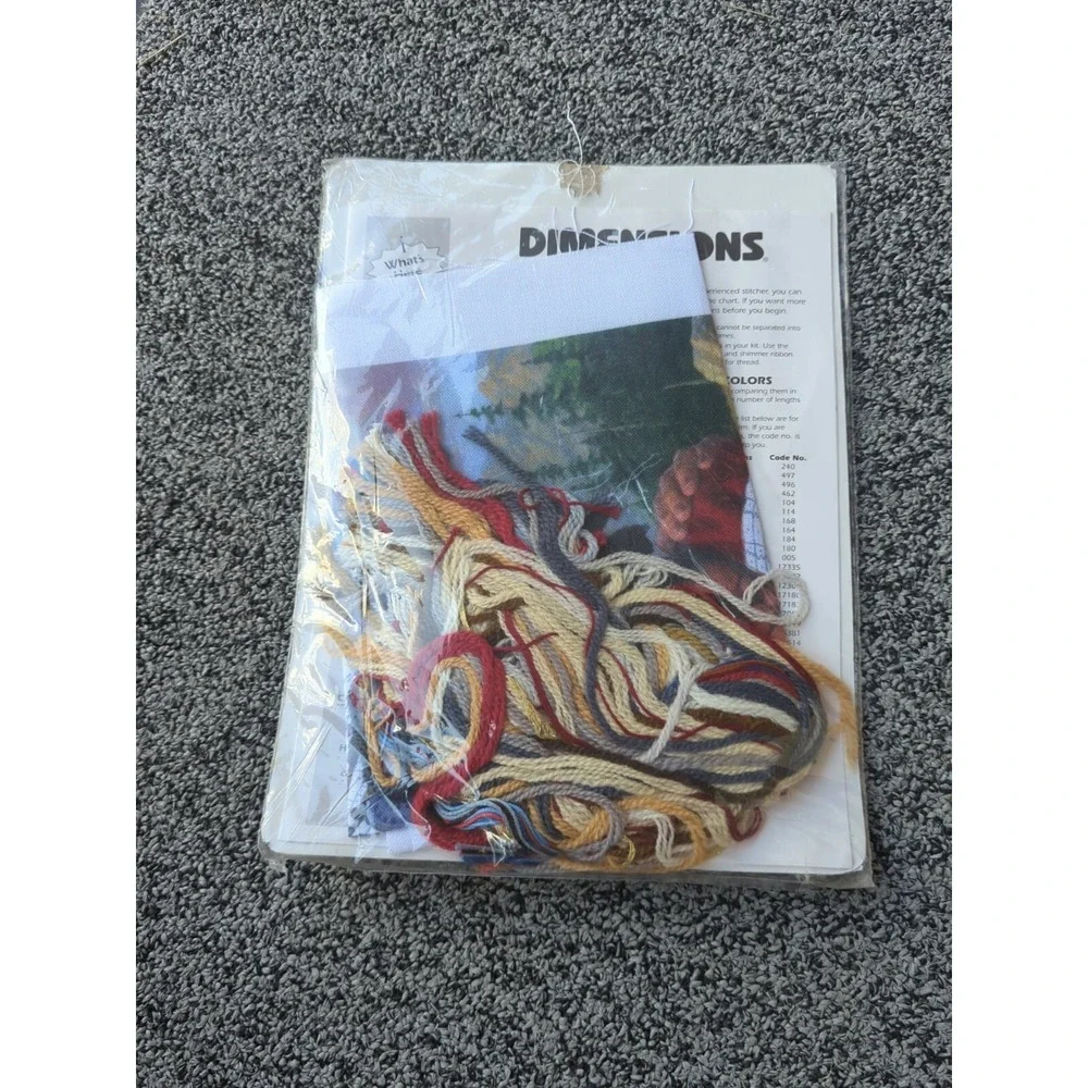 Vintage Dimensions Needlepoint Stitch Kit SIOUX FAMILY 14 X 16